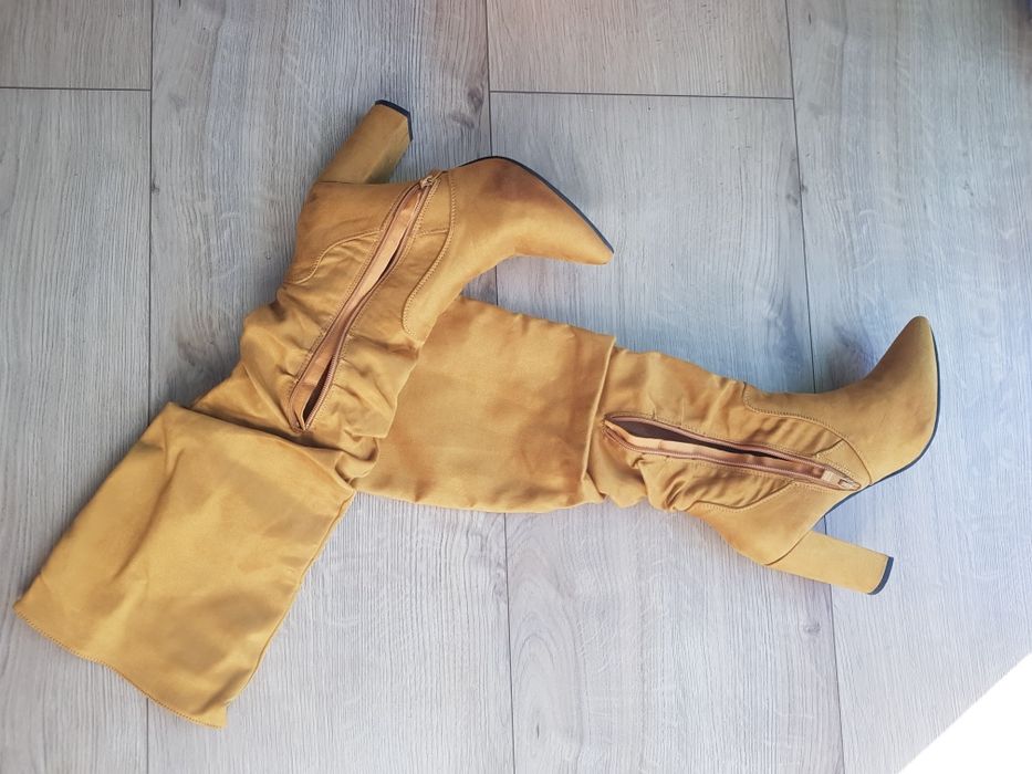 Kozaki damskie marki hiszpanskiej marki HF Shoes rozmia 40