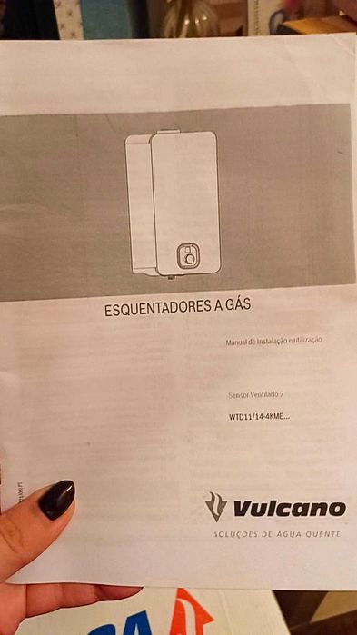 Esquentador Sensor Ventilado Vulcano