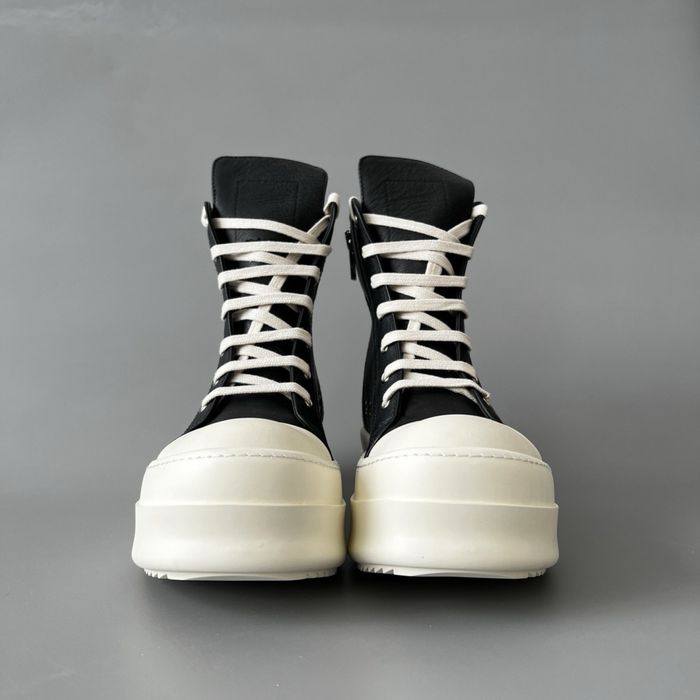 Rick Owens Mega Bumper Ramones High Leather DRKSHDW/Преміум якість!