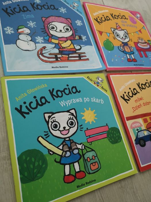 5 nowych księżeczek dla dzieci Kicia Kocia