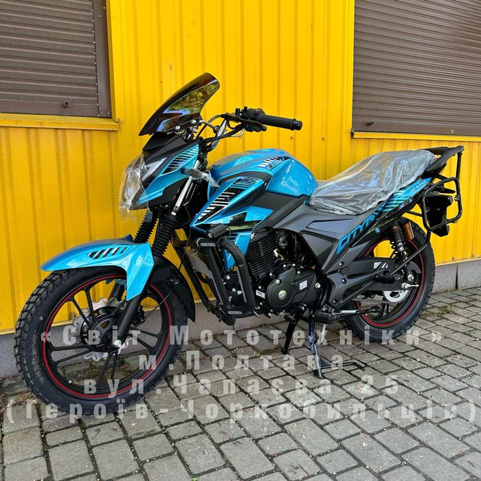 Новий мотоцикл Lifan CityR 200 NEW 2026 | повних 198куб.(15.7к.с.)