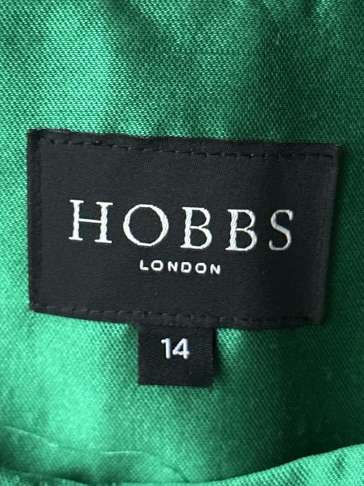 Жакет з шовку та вовни смарагдовтй