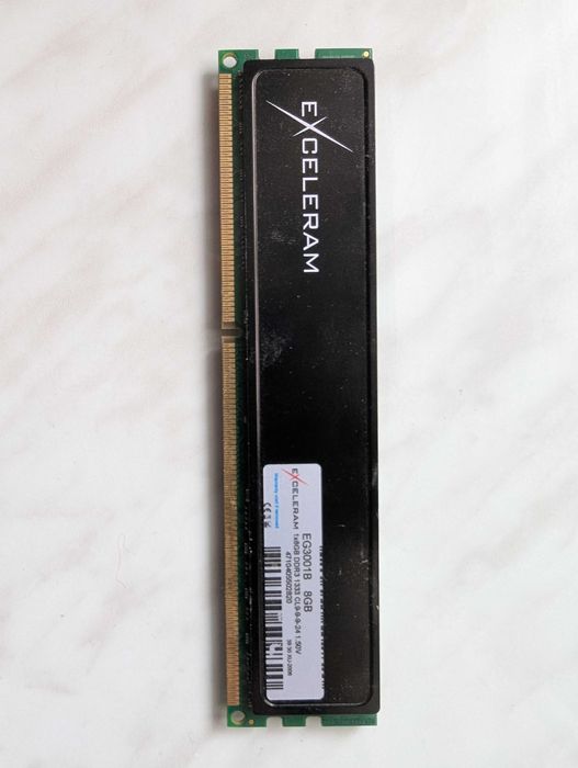 Excelram ddr3 8 gb