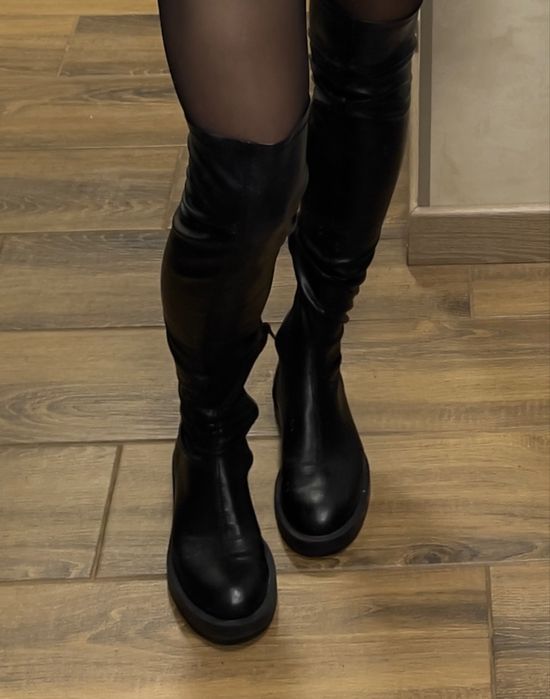 Весняні Ботфорди Zara