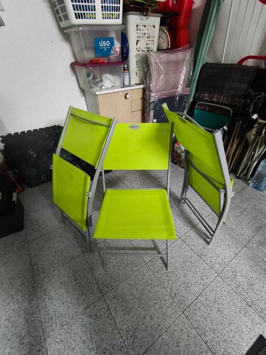 Cadeiras dobráveis