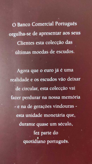 Coleção de Moedas BCP (Escudos 2001)