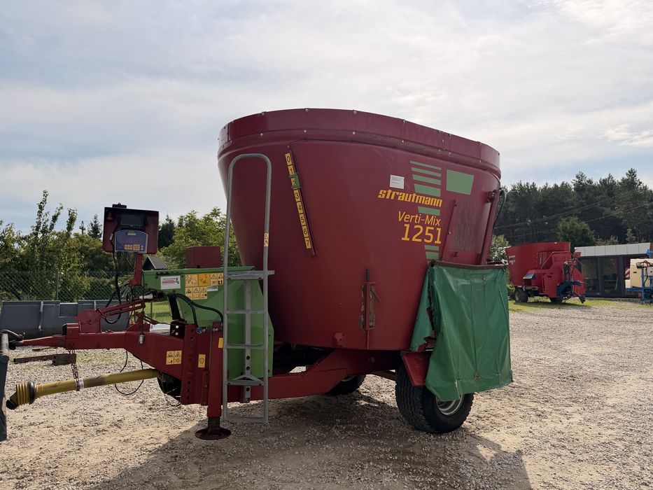 Wóz paszowy, paszowóz Strautmann Verti Mix 1251