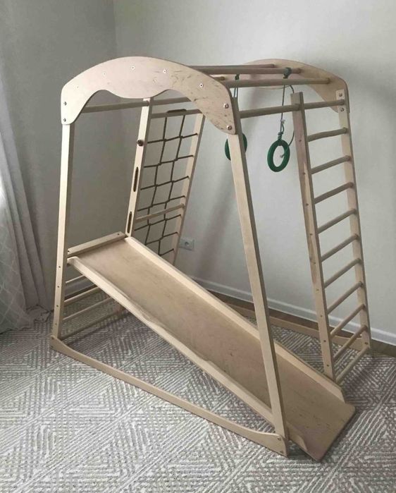 Шведська стінка дитяча Ігровий комплекс Лак Фарба Виробник Нові