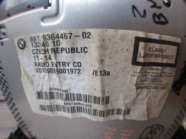 Rádio / auto-rádio BMW 1 (F20)