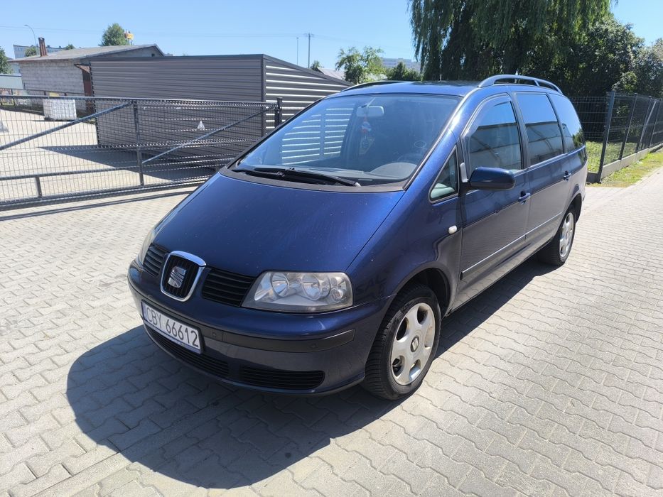 Seat Alhambra 2.0 115 KM Benzyna + LPG | 2005 | 7-osobowa | Rodzinny van