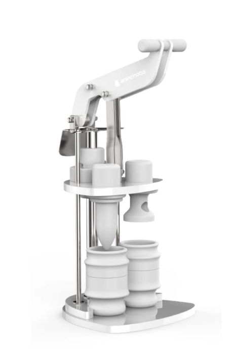 Maquina italiana para fabrico rapido de arancini com varios moldes