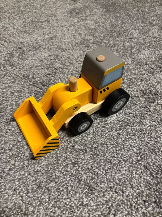 Trefl, Koparka, zabawka drewniana