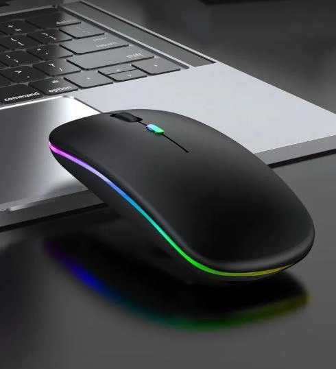 Комп'ютерна миша бездротова з акумулятором та підсвіткою 1600 DPI