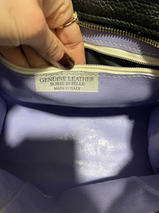 Шкіряна сумрчка італійськрго бренду