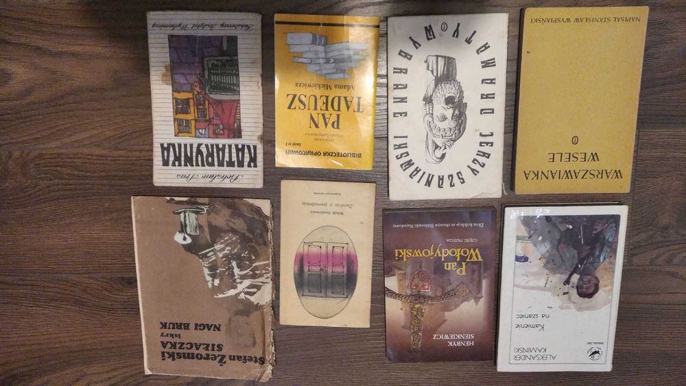 Zestaw książek lektury do szkoły