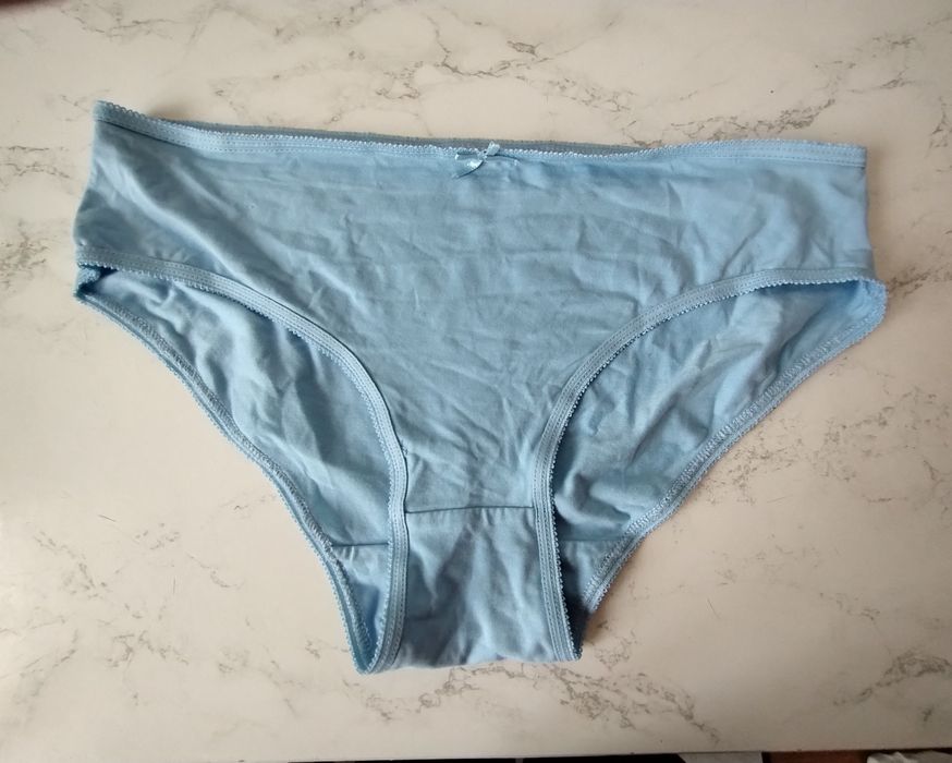 Majtki figi damskie cleve XL niebieskie