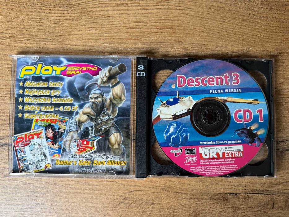 PC #  Gry Extra Descent 3 (3xCD)