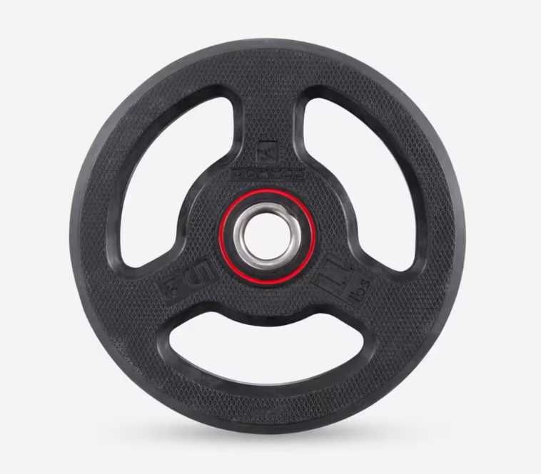 Conjunto de Barra e Peso de Musculação Pump 20 kg 1,30 m 28 mm