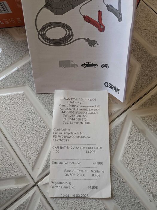 Carregador de bateria inteligente