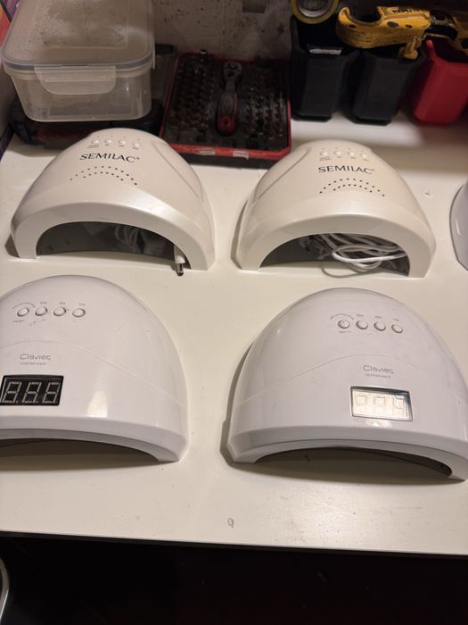 Lampa pochłaniacz do paznokci komplet