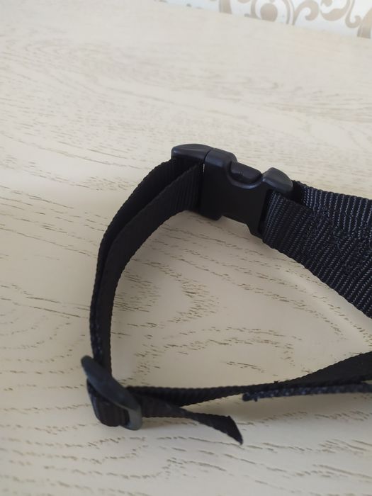 Намордник-петля для собак Trixie нейлон з шкіряною дихаючою вставкою