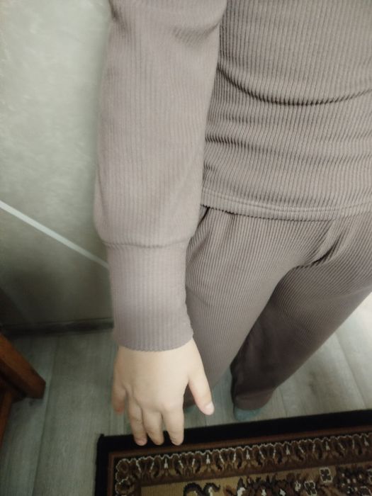 Теплий костюм для дівчинки