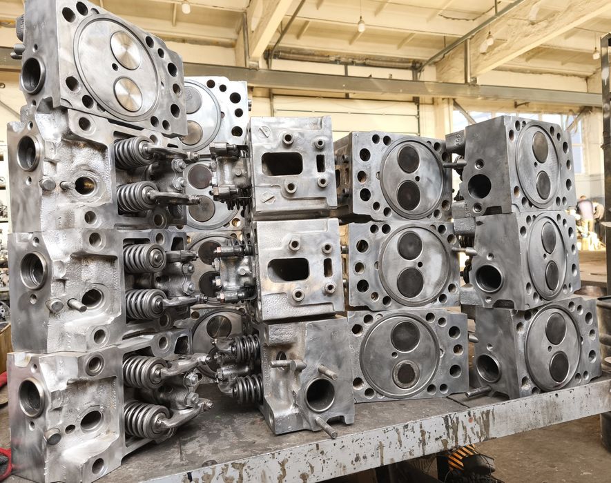 Головка блоку циліндрів ГБЦ КамАЗ 740.10 5320 Урал Зіл 133ГЯ перебрана