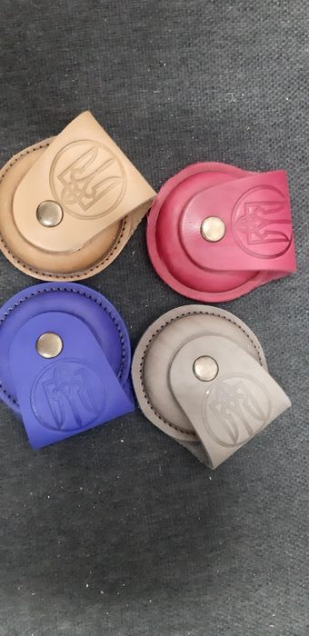 Монетница из натуральной кожи ручной работы