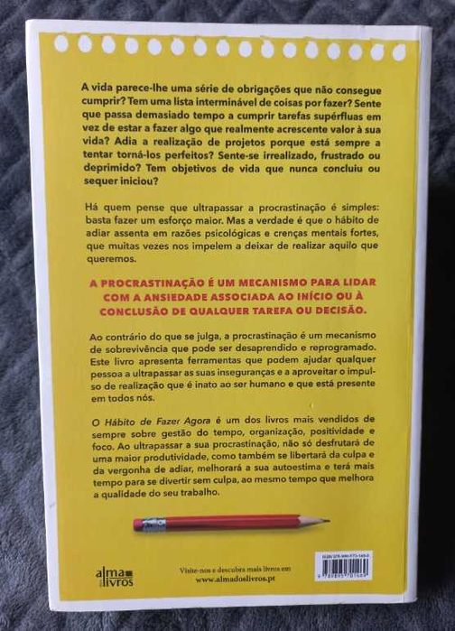 O Hábito de Fazer Agora - Dr. Neil Fiore