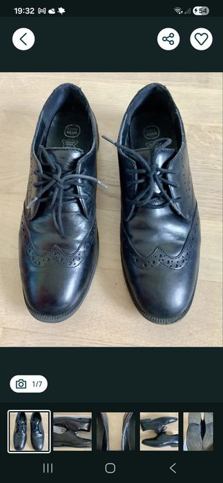 Buty komunia skóra 37