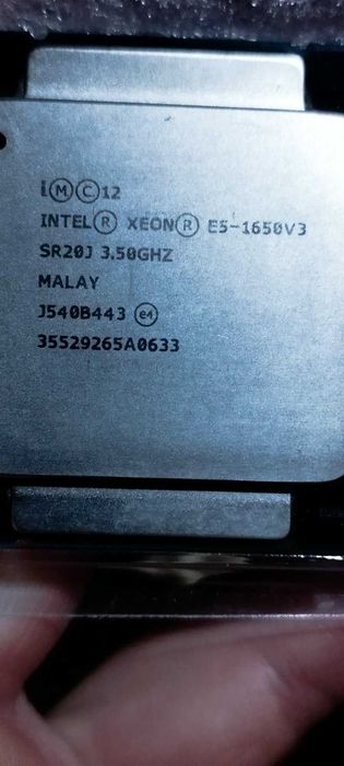 Процесор Intel Xeon E5-1650V3