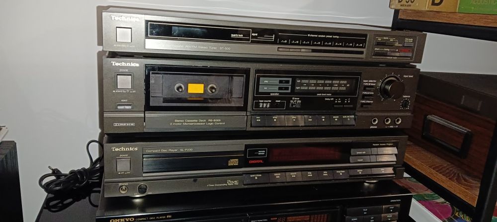 Technics deck i tuner super stan