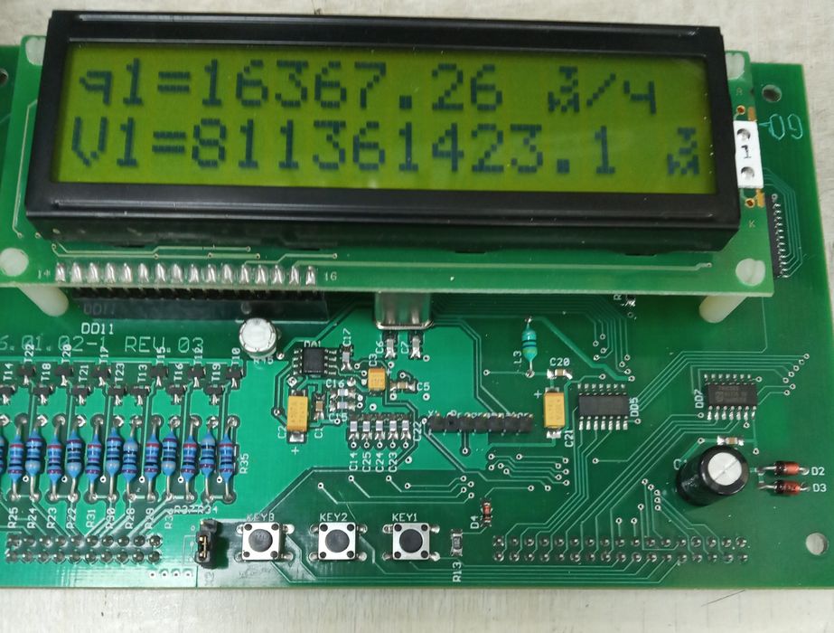 LCDдисплей 1602 розмір 122мм-44мм