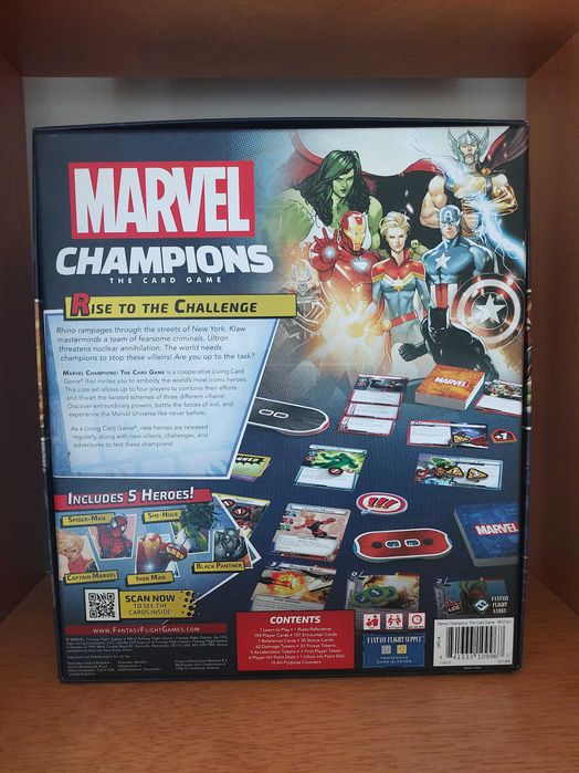 Marvel Campions (Board Game, Jogo de Tabuleiro)