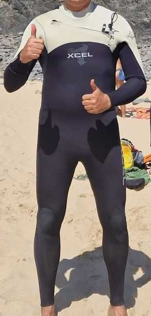 Fato Surf Xcel, tamanho L, 4:3