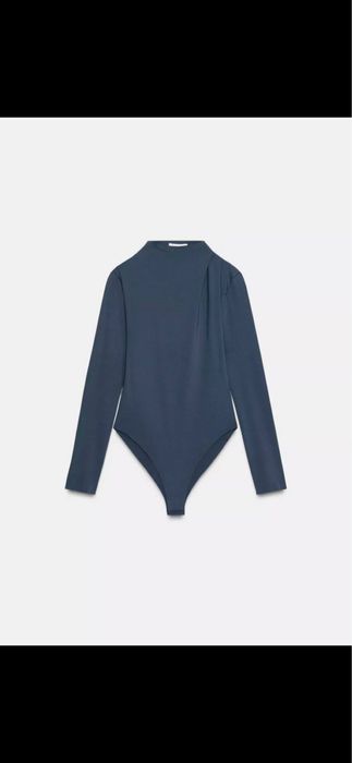 Боді зі зборками zara