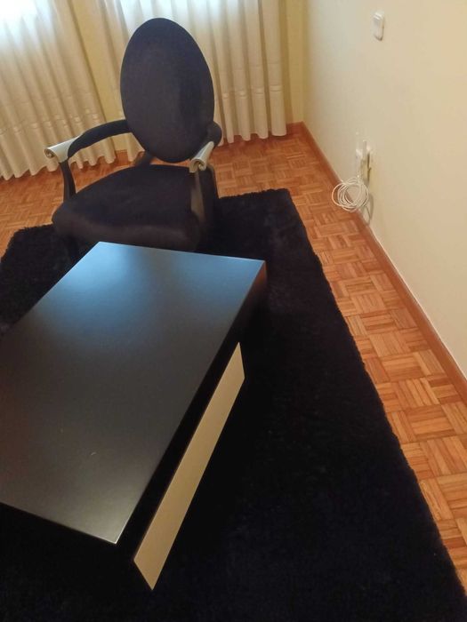 Mesa de centro e cadeirão