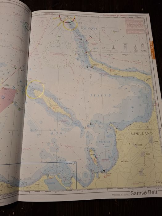 Mapa morska NV 3 Samso-Sund-Kattegat