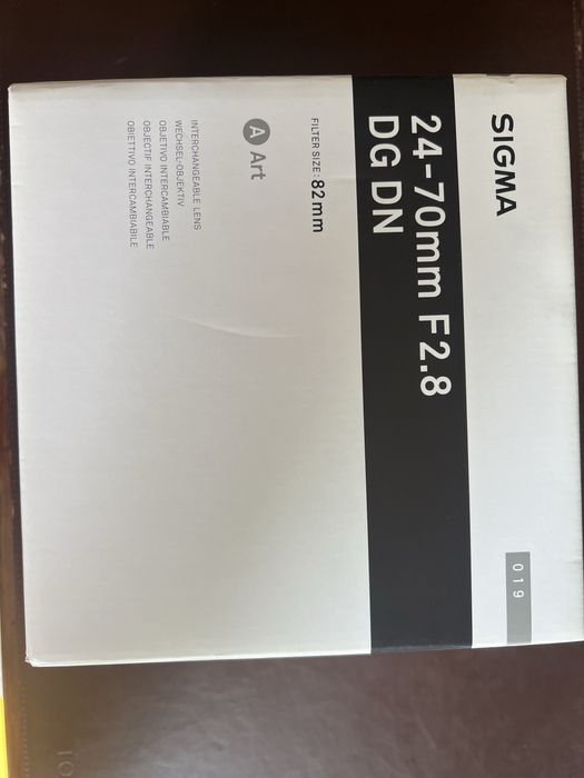 Sigma 24-70 f/2.8 sony FE