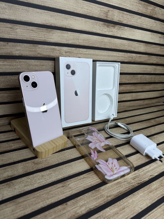 iPhone 13/Pink/100% Kondycji/Bardzo Dobry/Pełen Zestaw