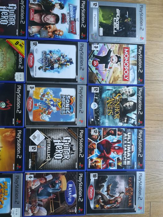 Jogos PS2 - originais como novos