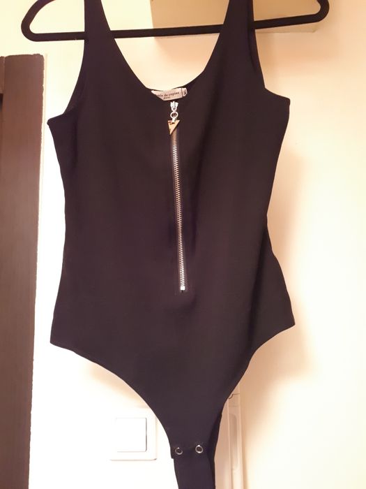 Czarne body na zamek! Sexy ! M