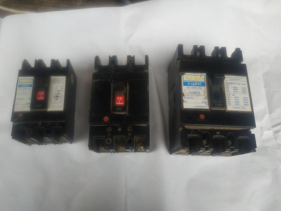 Продам нові автоматичні вимикачі Аско