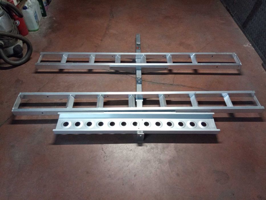 Suporte moto para Autocaravana Carrinha