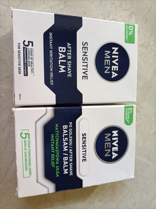 Zestaw balsamów po goleniu Nivea