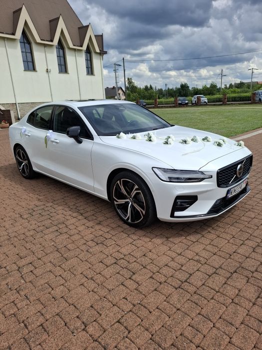 Auto samochód do Ślubu Volvo s60 biała perła!! Bochnia, Brzesko, Prosz