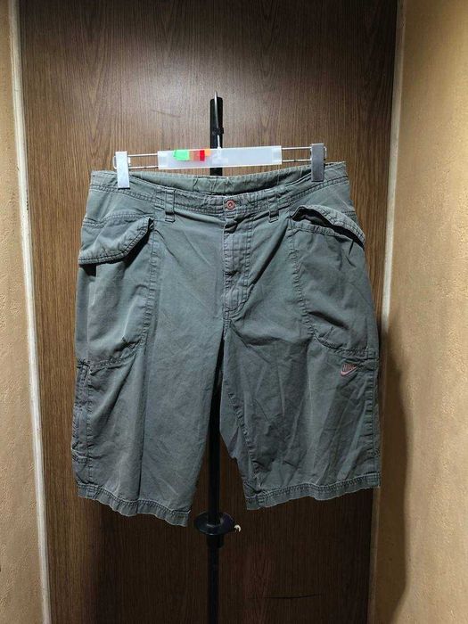 Шорты Nike карго оригинал L мужские летние с карманами