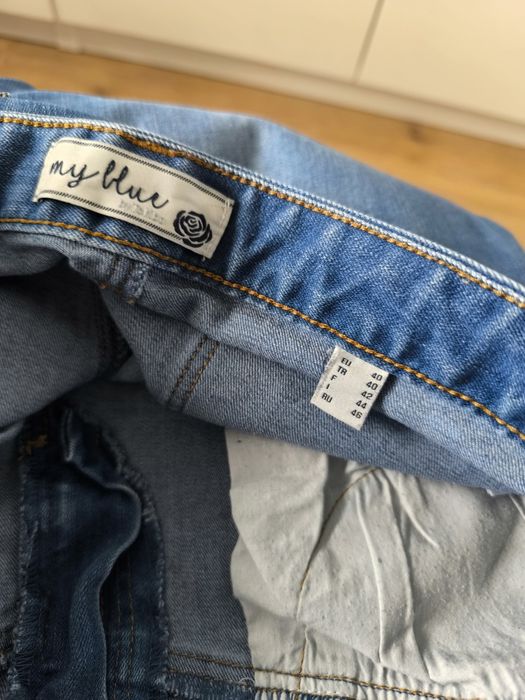 Spodnie dżinsowe jeansy damskie Tchibo 40 L