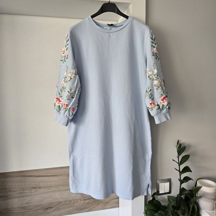 Dresowa sukienka baby blue XS/S FBsister