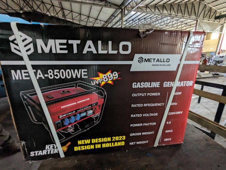 Gerador a gasolina Metallo 8500W
